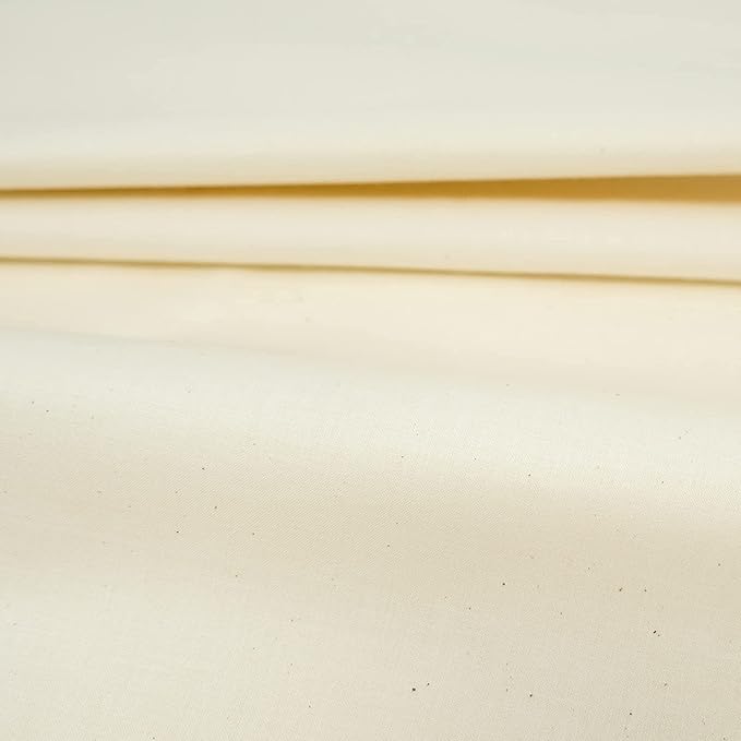 Roc-lon 47/48 Inches Wide 100% Cotton Nature Way Quality Muslin, Unbleached 25 Yards Bolt
