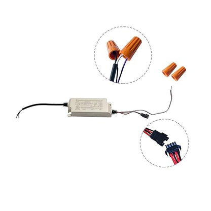 72W Magnetic LED Driver, 0-10V Dimmable, 0-100 Dimming,1850 Ma, Constant Current LED Driver Supply for LED Strip Light, Under Cabinet