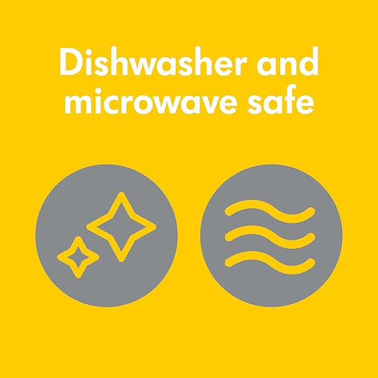 Medela Medium Flow Wide Base Nipple for 4-12 Months (Pack of 3)