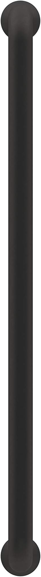 Amerock | Cabinet Pull | Matte Black | 7-9/16 inch (192 mm) Center-to-Center | Factor | 1 Pack | Drawer Pull | Cabinet Handle | Cabinet Hardware