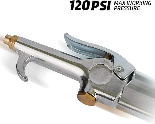 WYNNsky Lever Air Blow Gun with Standard Nozzle, Zinc-alloy Material, 120PSI