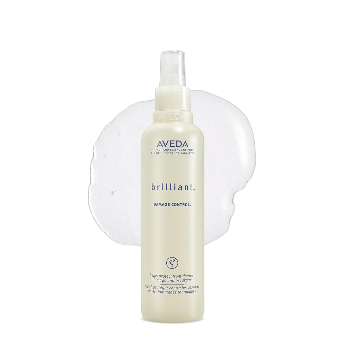 Aveda Brilliant Damage Control | Detangling Spray | Heat Protection Spray | Reduces Damage and Breakage | Jasmine, Rose, Clove Aroma | 8.5 Fl Oz ( No Original Box )