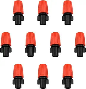Atomizing Nozzle 14 Inch Adjustable Atomizing Nozzle Sprayers for Garden Greenhouse Agricultural Drip Irrigation System 10PCS