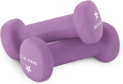 Yes4All Neoprene Coated Dumbbells, Set of 2