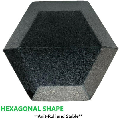 Rubber Encased Hex Dumbbell Hand Weight