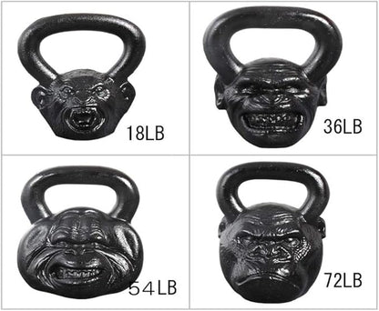 DIY Custom Monkey Bobels 18lb36lb55lb70lb Cast Iron Foot Heavy Home Gym Exercise
