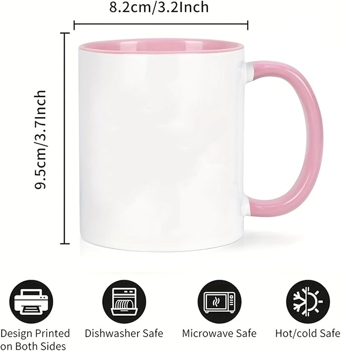 Custom Text Image Mug, Personalized Coffee Mug, Mug Warmer as Gift for Work, Business and Travel Coffee Mug Cup for Mother Mother's Day, Gift for Girlfriend in Valentine's Day (Wine)