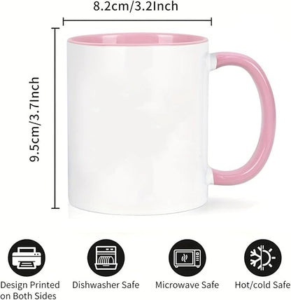 Custom Text Image Mug, Personalized Coffee Mug, Mug Warmer as Gift for Work, Business and Travel Coffee Mug Cup for Mother Mother's Day, Gift for Girlfriend in Valentine's Day (Wine)
