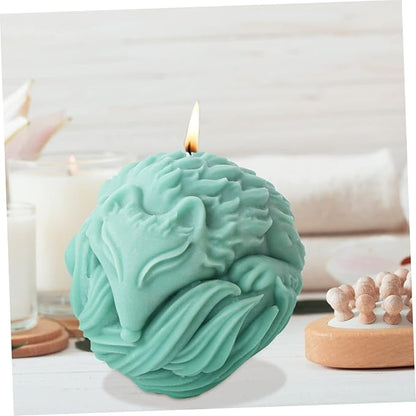Silicone Candle Mold Practical Flexible Mold for Making Aroma Candles Reusable and Easy to for Beginners and Crafting Projects