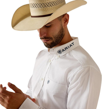 Ariat Men's Team Logo Twill Fitted Shirt