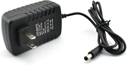 ZYAMY 12V 2A 24W ACDC Power Adapter AC 110-250V to DC 12V 2000MA Power Supply Converter 1m Wire DC 5.5x2.52.1mm Charger for Router, STB, LED, Security Camera, DVD, Player