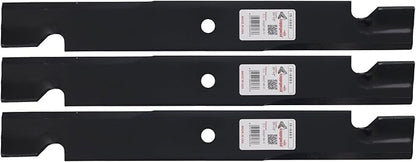 Rotary 3 6083 Mower Blades for Bad Boy Exmark Gravely Toro 20-1/2” Length 2-1/2” Width .240” Thickness 5/8” Center Hole Fits 60in. Deck