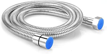 Stainless Steel Toilet Hose, 47 Inch, Silver, Perfect for Handheld Toilets and Showers, 1 Pack