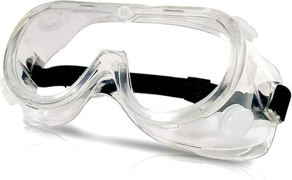 Protective Safety Goggles, Transparent Frame Protection Soft Lightweight Eyewear