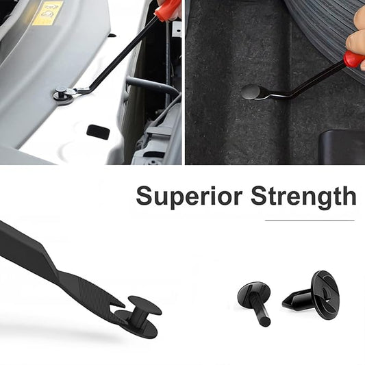 Car Clips Fastener Remover Tool - Door Panel Removal Tool Automotive Clip Puller Kit, Remove Rivet Fasteners Plier Push Pin Upholstery Repair Pry Tools