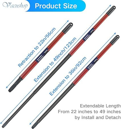 Mop Accessories Replacement for O-Ceda Spin Mop 1-tank2-tank Handle x1 pcs (Handle)