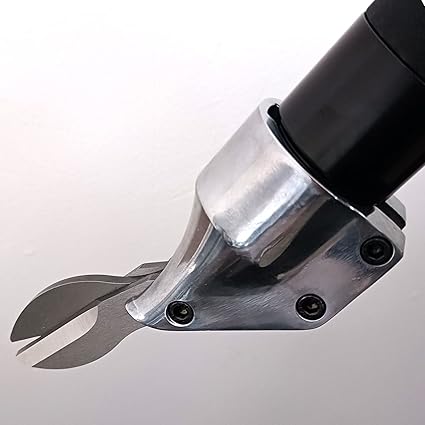 Pneumatic Scissors, 14in Air Shears, 2500rmp Pneumatic Metal Cutter Steel Straight Blade Scissors, for for Iron, Aluminum Sheet, Screen Mesh Hardware Processing (QJ-5807)