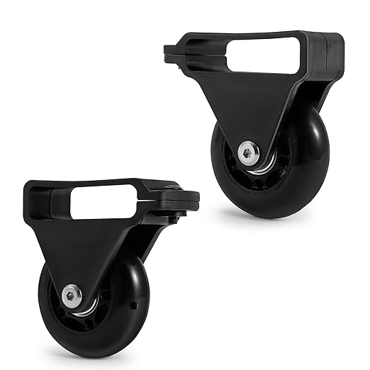 2 Pcs Telescoping Ladder Wheel -Smooth and Stable Without Slipping