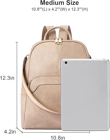CLUCI Womens Backpack Purse Travel Backpack Leather Convertible Ladies Designer Daypack Shoulder Bags