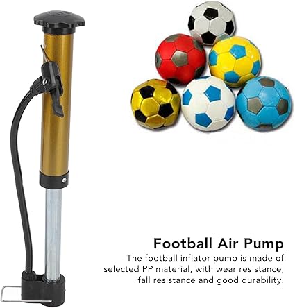 Outdoor Football Pump PP Air Pump for Children Training  Competition, Soccer Ball Inflator Pump,Football Supplies