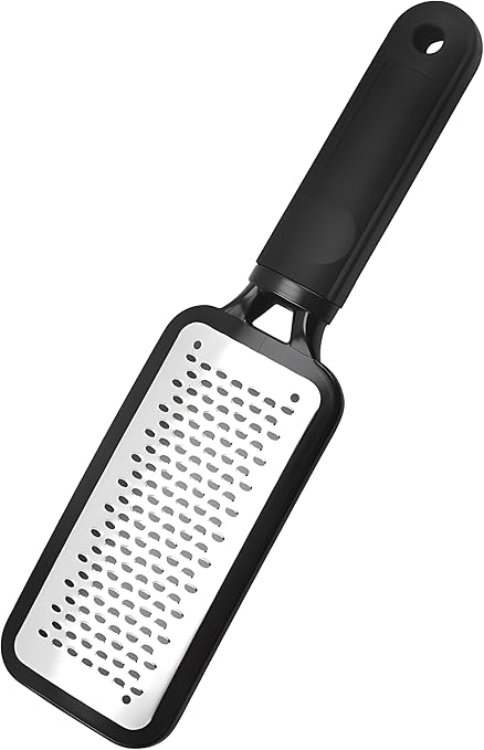 2-Pack Foot Files Callus Remover Stainless Steel Foot Rasp Double Sided Foot File Professional Scrubber Pedicure Tools for Foot Care