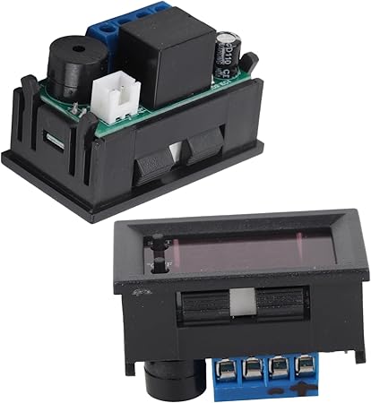 Temperature Controller Switch Digital Display Microcomputer Thermostat Temperature Control Unit with Sensor DC12V