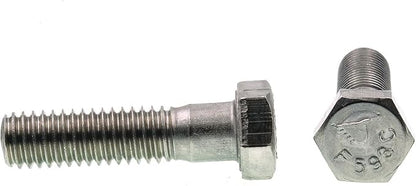Prime-Line 9059638 Hex Bolts, 3/8 In.-16 X 1-1/2 In., Grade 304 Stainless Steel (25 Pack)