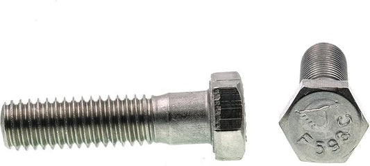 Prime-Line 9059638 Hex Bolts, 3/8 In.-16 X 1-1/2 In., Grade 304 Stainless Steel (25 Pack)