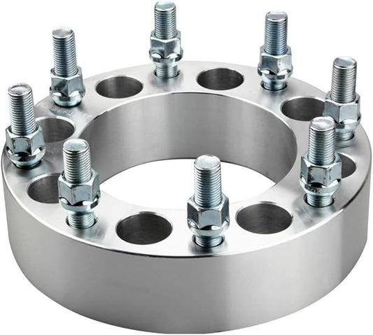 1pc 8X6.5 to Adapters Lug for Chevy for Express 35002500 for Silverado 350025001500HD for Suburban 2500,for GMC for Sierra 3500HD2500HD for Yukon XL 2500,for Ram 35002500