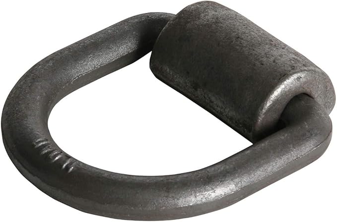 DC Cargo Weld-On D-Ring Tie-Down Anchors – 5/8" (4 Pack) Heavy-Duty Forged Steel with 18,900 lb. ABS – Rotating D-Rings Secure & Durable for Trailers, Trucks, Warehouses, Docks
