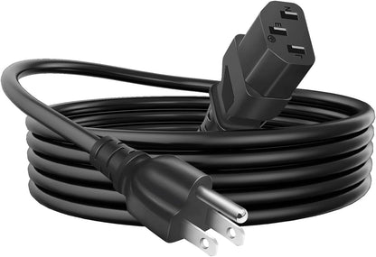 10FT AC Power Cord for ION Block Rocker, ION Pathfinder 2 3 4 280 320, ION Tailgater Speakers, ION Total Pa Supreme/Premier,Monster Rockin Rolle 2 3 4 360, Universal 3 Prong Charging Cable Replacement