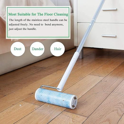 Pet Hair Lint Roller Refills Pet Hair Removal Refills, Japanese UNIKON 802 Sticky Mop Refill 90 Sheets, 3 Packs