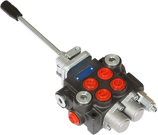 ALL-CARB Hydraulic Valve 2 Spool Hydraulic Directional Control Valve 11GPM 3600PSI BSPP Double Acting for Tractors Loaders Tanks