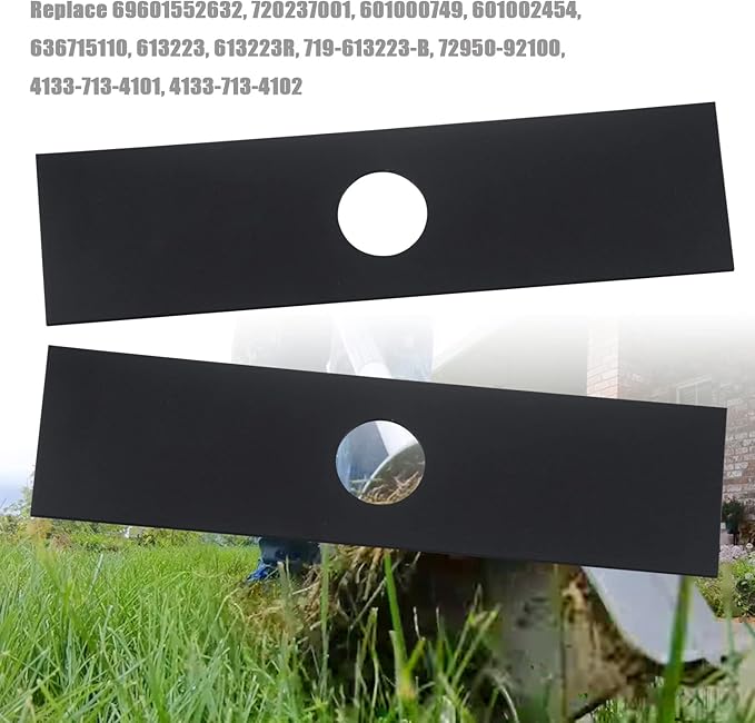 5 Pack 613223 Edger Blades Compatible with Ryobi, Echo, Stihl, Maruyama, Green Machine Edger, Replace 720-237-001, 4133-713-4101, 216062, 237001-1 Inch Center Hole