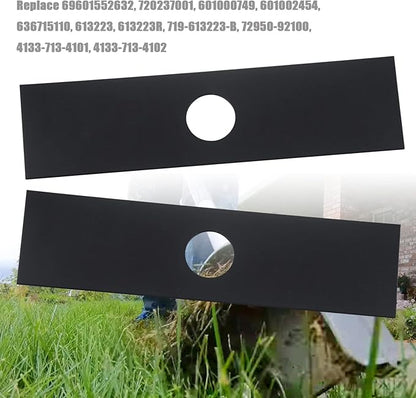5 Pack 613223 Edger Blades Compatible with Ryobi, Echo, Stihl, Maruyama, Green Machine Edger, Replace 720-237-001, 4133-713-4101, 216062, 237001-1 Inch Center Hole