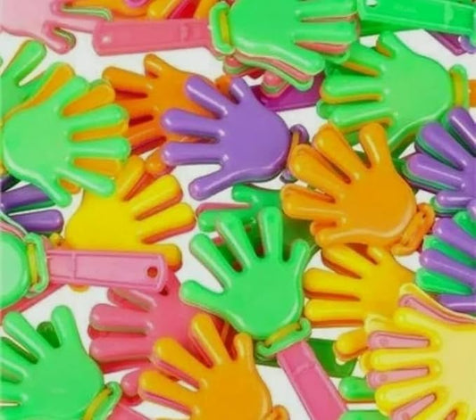 fun 48 Hand Clappers Mini Noisemakers Party Favors Birthday Treats Gift Treats