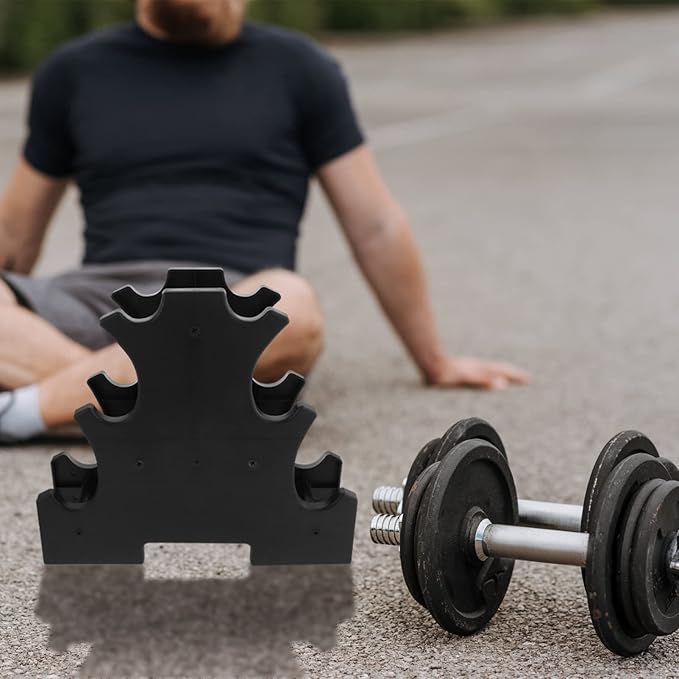Superior Dumbbell Racks Plastic Dumbbell Holder 2pcs Dumbbell Storage Racks