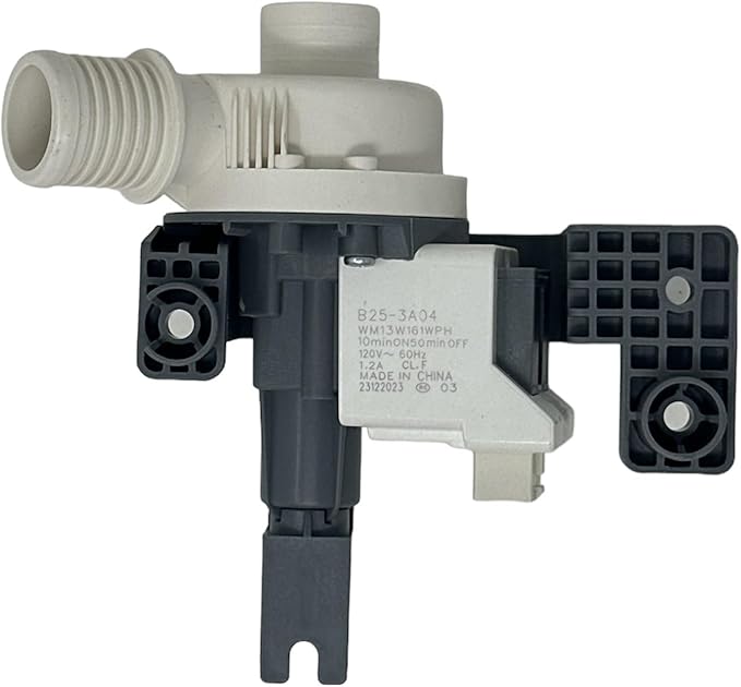 W11396717 Replacement Drain Pump For Whirlpool AP6974116 PS12731177 B25-3A04, White
