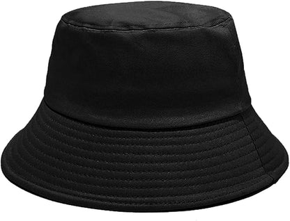 NPJY Bucket Hat for Women Men Cotton Summer Sun Beach Fishing Cap
