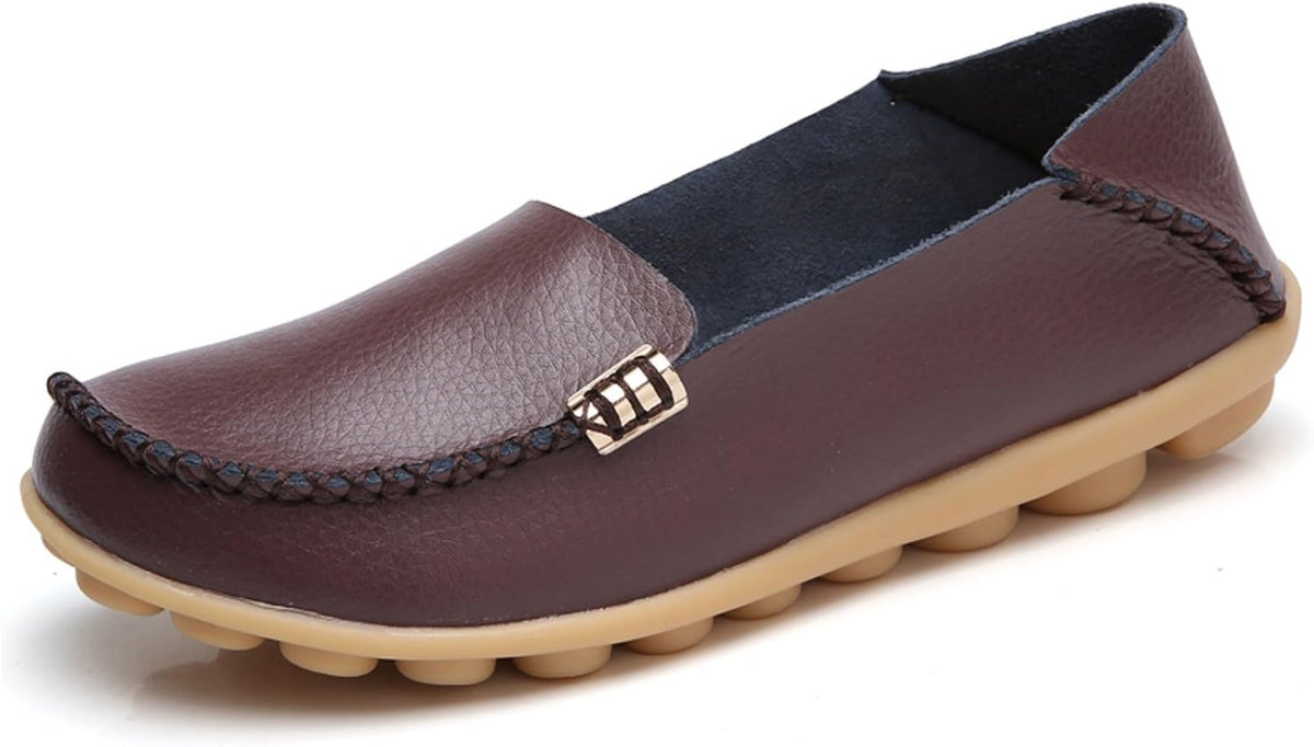 VenusCelia Women's Natural Comfort Walking Flat Loafer.