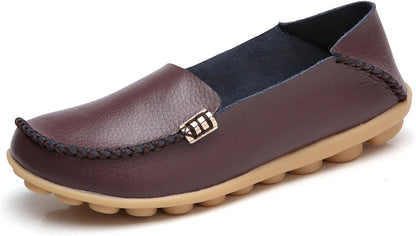 VenusCelia Women's Natural Comfort Walking Flat Loafer.