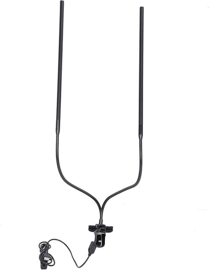 EVTSCAN LED Plant Lights Full Spectrum Dimming Timing Clip On Growing Lamp Bars for Indoor Seedlings Flowers