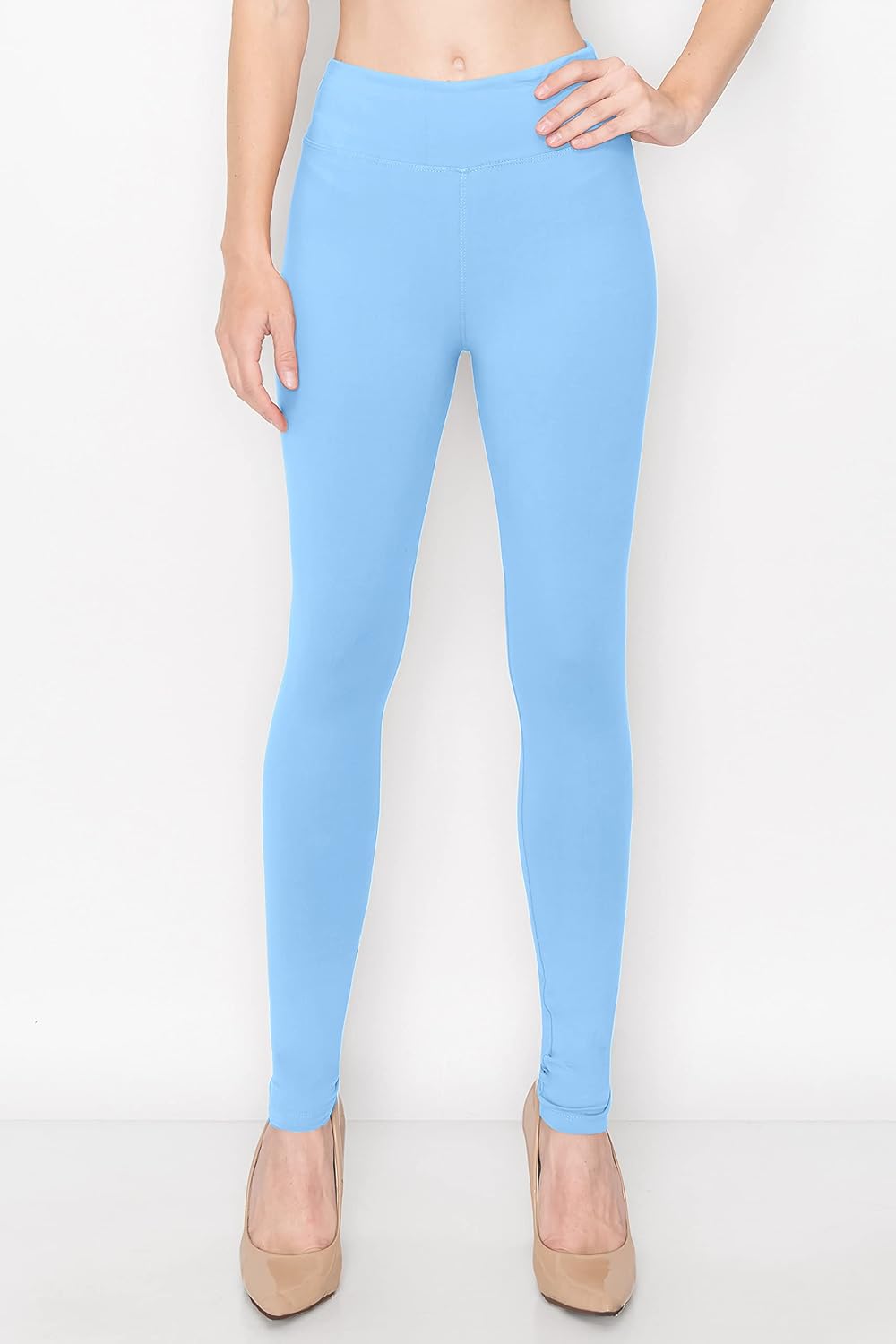 ALWAYS Women's Printed Peach Skin Leggings