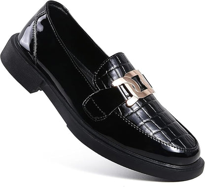 VOCNTVY Loafers for Women Slip On Comfort Business Work Shoes