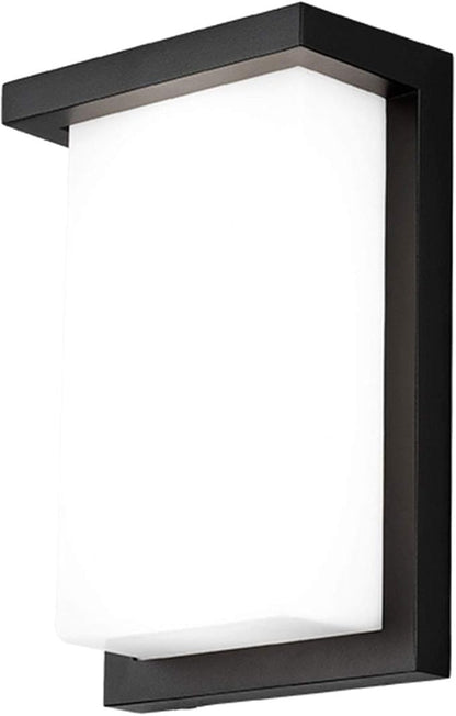 Vega 9in LED Indoor or Outdoor Wall Light 3000K in Black