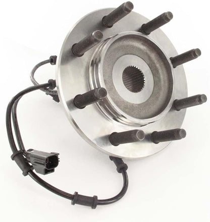 SKF Front Wheel Bearing and Hub Assembly with ABS Sensor Wire Sealed Spindle 8 Lug BR930502 Aftermarket Part Compatible with Dodge 2003-2005