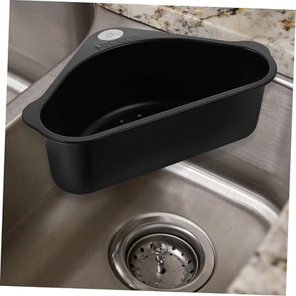 Kitchen Sink Food Drain Basket Triangle Design Easy to Assemble Drying Basket