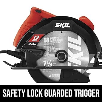Skil 5080-01 13-Amp 7-1/4" Circular Saw, Red