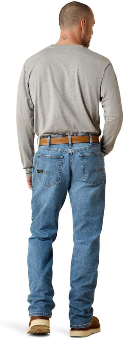 M4 Men's Relaxed DuraStretch Boot Cut Jeans