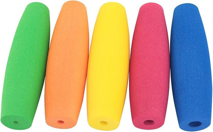 ITROLLE 1 Pack Multi-Size Ergonomic Crochet Handle 5pcsPack Suitable for Arthritis Soft Removable Cushion Tapered Ground Shaped Fishing Float Polished Molded Products Colored Floats